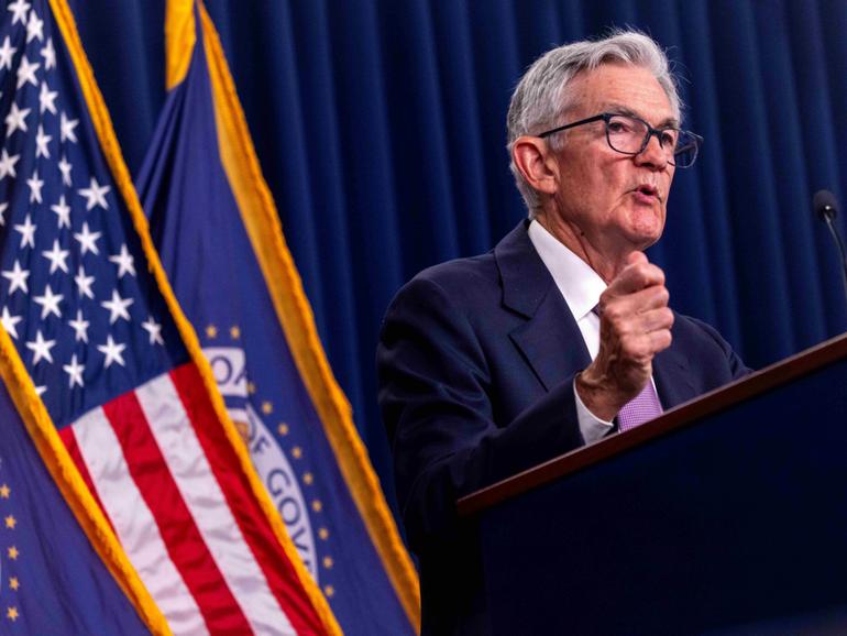 US Federal Reserve Board Chairman Jerome Powell said he expects housing inflation to continue to recede while “broader economic conditions also set the table for further disinflation.”