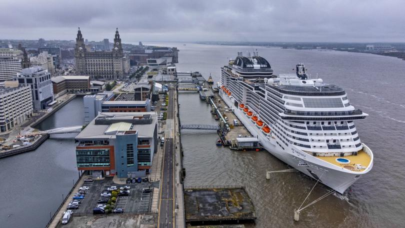 The woman fell from cruise ship MSC Virtuosa while it was at sea in the English Channel.
