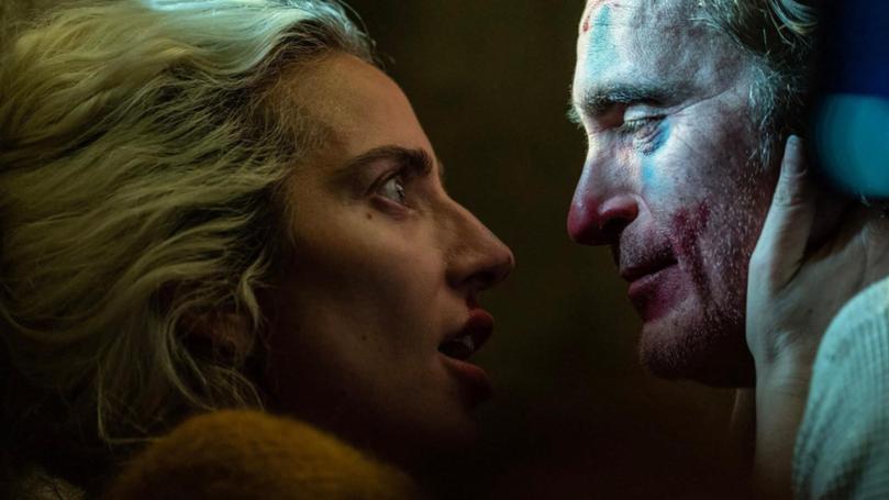 Joaquin Phoenix and Lady Gaga in Joker: Folie à Deux