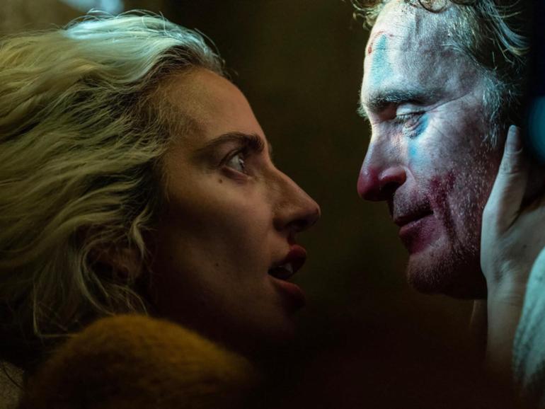 Joaquin Phoenix and Lady Gaga in Joker: Folie à Deux