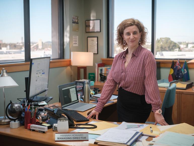 Felicity Ward in The Office Australia.