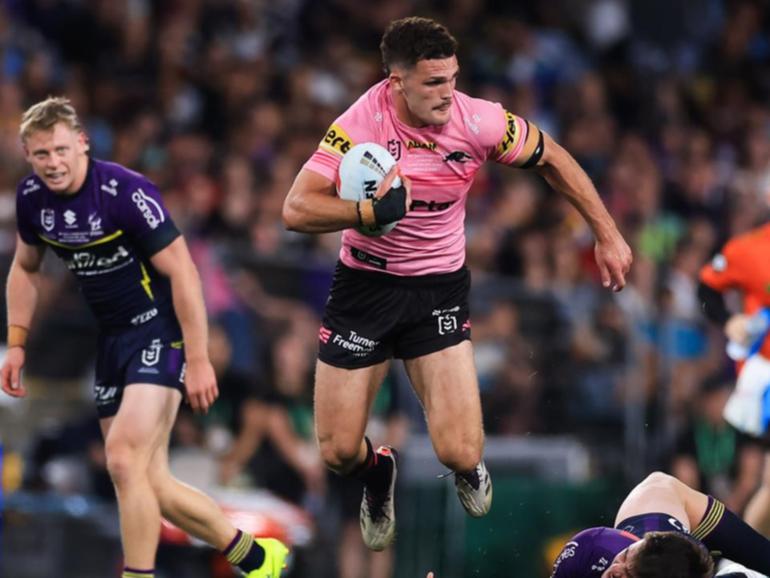 Penrith's Nathan Cleary would love to weave some magic against Wigan in the World Club Challenge. (Mark Evans/AAP PHOTOS)