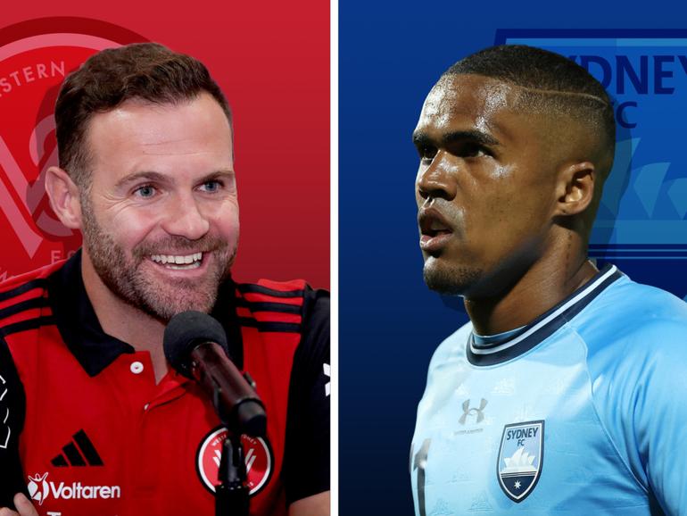 Juan Mata and Douglas Costa will face off in the opening A-League round.