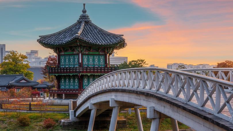 Seoul’s Gyeongbokgung Palace.