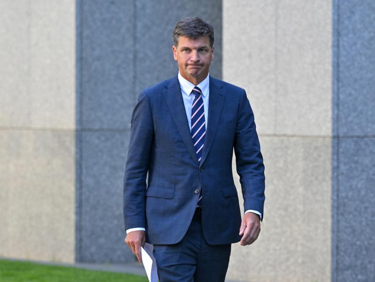 Shadow Treasurer Angus Taylor