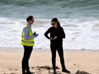 Preliminary tests indicate black spheres found at Coogee Beach were balls linked to oil.