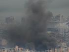 Several Israeli air strikes have hit the Lebanese capital Beirut's southern suburbs. (AP PHOTO)