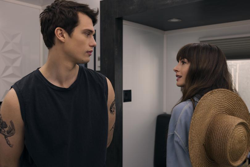 The Idea of You stars Anne Hathaway and Nicholas Galitzine.