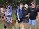 Perth mum Melissa Anderson, husband Nathan and their children Riley, 13, and Brandon, 11, visited Japan in October.