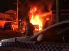 A man was shot in the arm in Sydney Olympic Park before a car was set alight just 3km away.