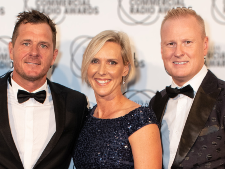 Nova radio hosts Ash, Luttsy & Susie O’Neill.