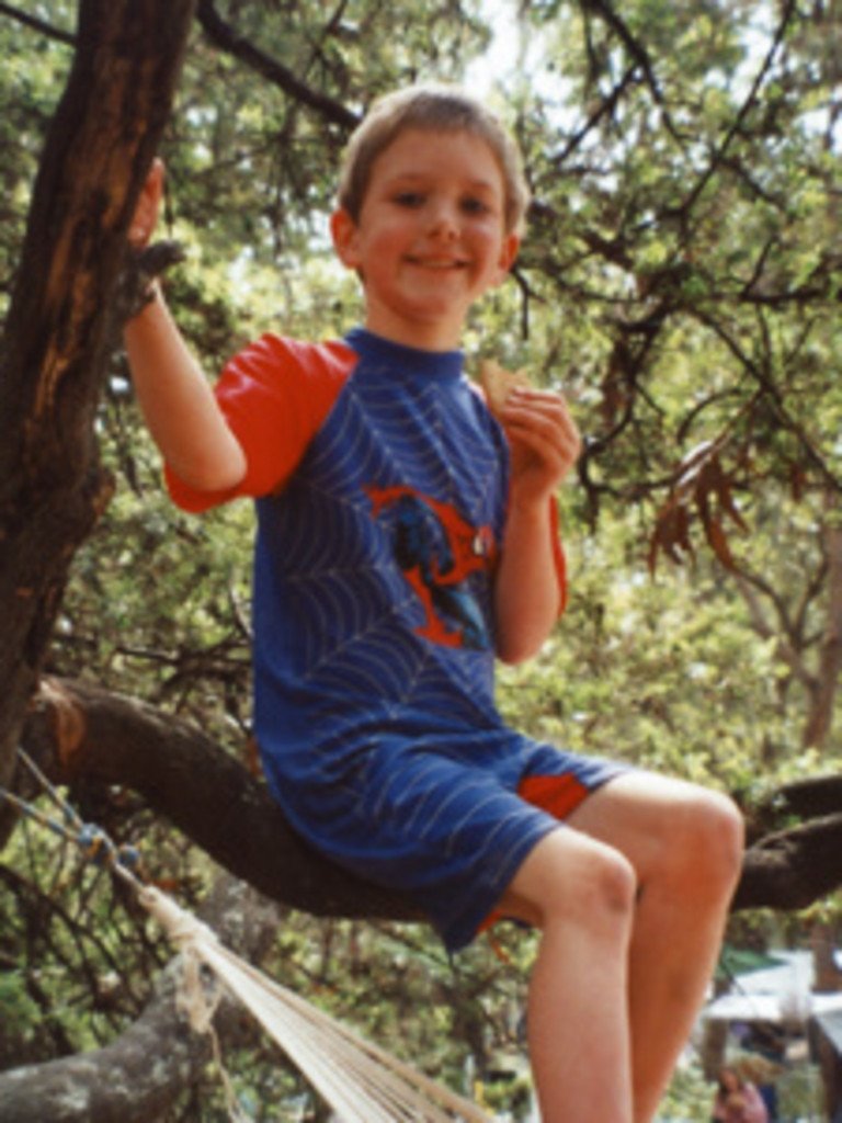 Undated copy photo of Rian Strathdee who was killed after a semi-trailer crashed into the rear of a family's Subaru car on the Hume Highway at Sutton Forest, south of Sydney, on 26/11/2004, with the truck driver fleeing the scene.