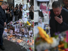 Geoff Payne visits a memorial in Buenos Aires for his son Liam, following the singer’s death at 31.