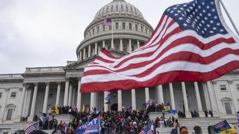 Trump supporters overtook the U.S. Capitol on Jan. 6, 2021, during a massive protest over the election results. 