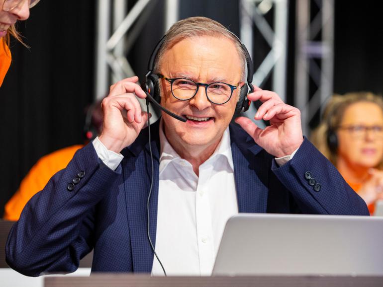 Prime Minister Anthony Albanese praised West Australians’ generosity at Telethon before setting an ambitious target for fundraising as he announced a $6 million contribution from Canberra. 