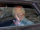 King Charles III attends a Sunday church service at St Thomas' Anglican Church in North Sydney.