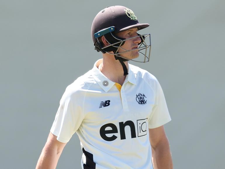 Cameron Bancroft fell for single figures against Tasmania.