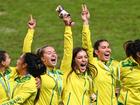 Australia's Rugby Sevens team will not get a chance to defend their title at the 2026 Comm Games. (Andrew Cornaga/AAP PHOTOS)