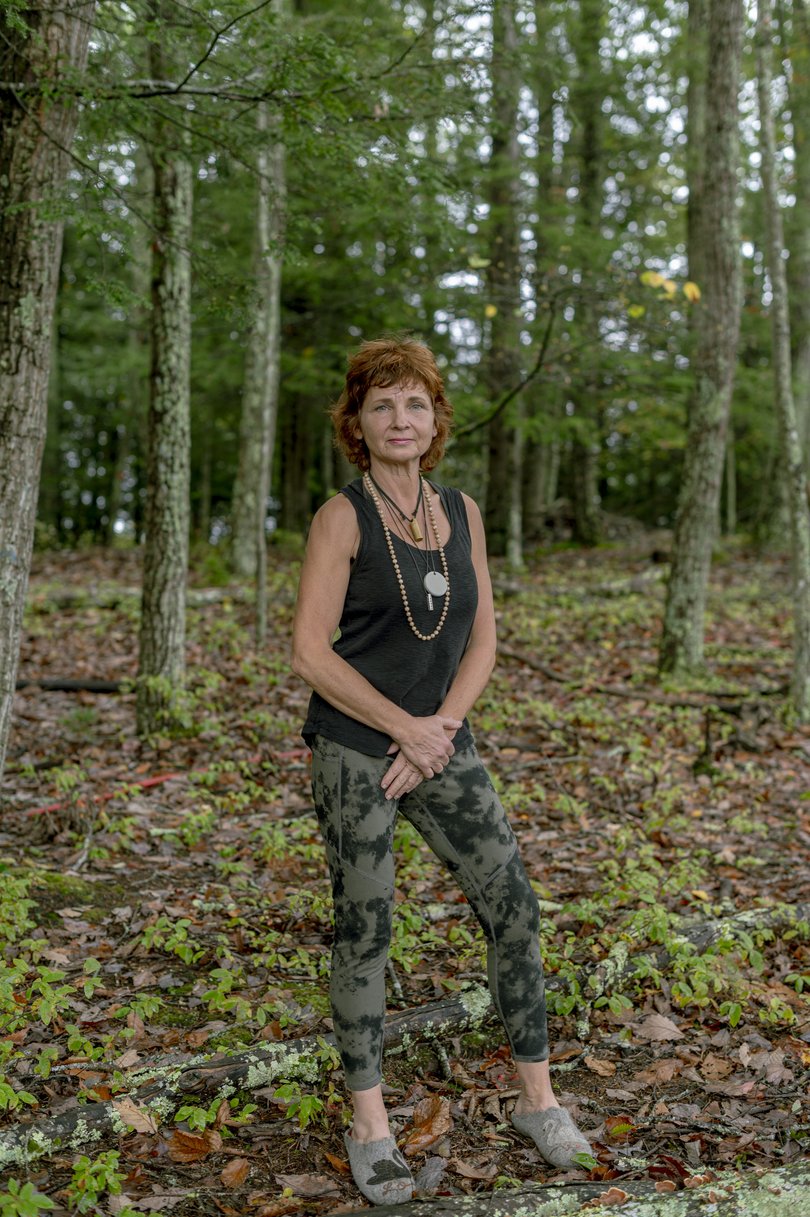 Audra Bogacik says she feels better since moving from Pittsburgh to the woods of Pocahontas County.