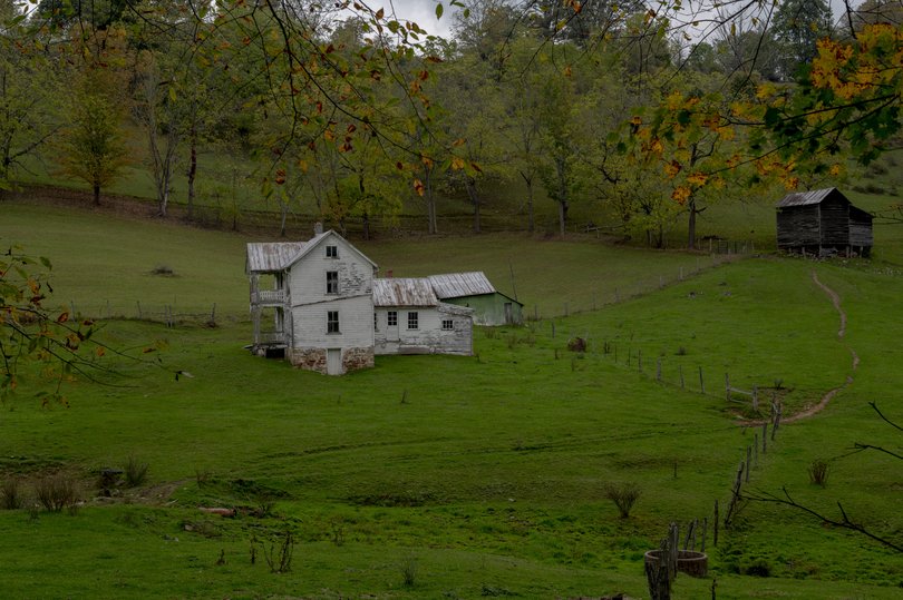 Most of Green Bank, W.Va., is rolling farmland. Its residents are mostly cows.