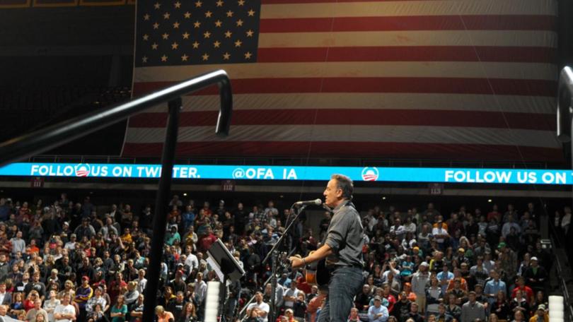 Springsteen to hit campaign trail with Obama and Harris