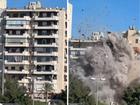 The Beirut apartment building was destroyed by an Israeli bomb that the IDF said was housing ‘Hezbollah facilities’.