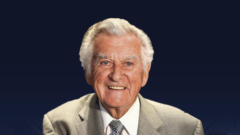 Former Australian prime minister Bob Hawke. 