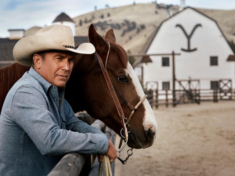 Kevin Costner as John Dutton in Yellowstone.