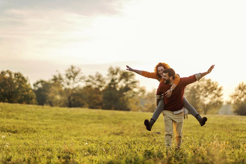 Like me, Jonny was happiest going for country walks followed by a pub lunch. 