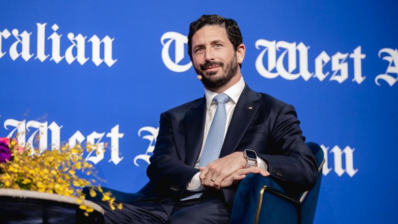 2024 | SWM Socials - Leadership Matters with Ryan Stokes at Crown Perth on October 24th, 2024. - Picture: Alan Chau - The West Australian.