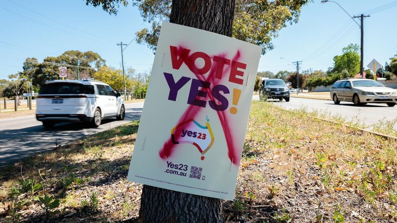 Disinformation, racism and political bad behaviour have been blamed for the voice referendum result. (Richard Wainwright/AAP PHOTOS)