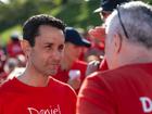 Queensland Opposition Leader David Crisafulli has slipped in the ratings ahead of Saturday's vote. (Russell Freeman/AAP PHOTOS)