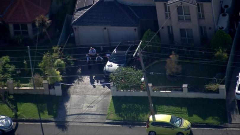 Emergency services found 64-year-old George Vaz with "several" neck wounds at a property in Wentworthville.