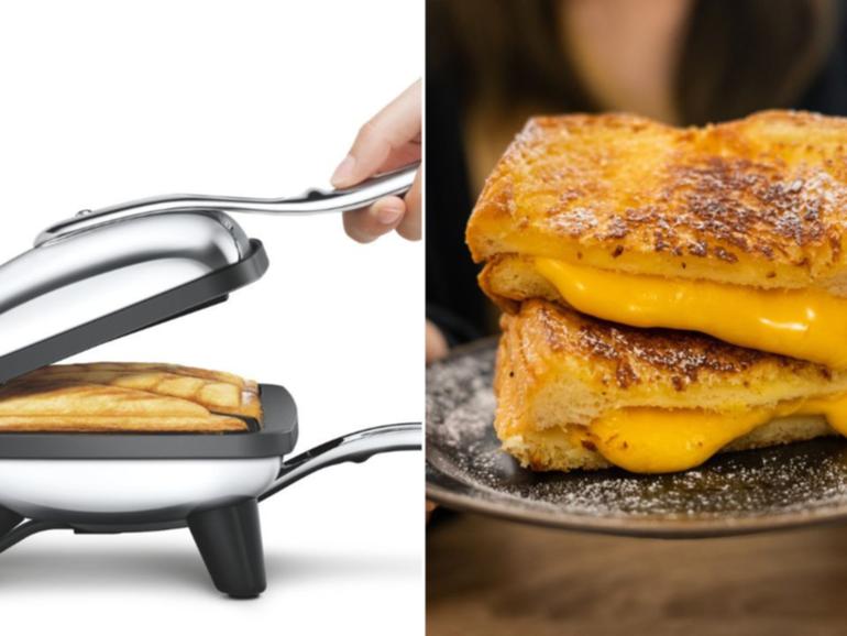 Breville Jaffle Maker slashed to a fraction of its original price for one hour only.