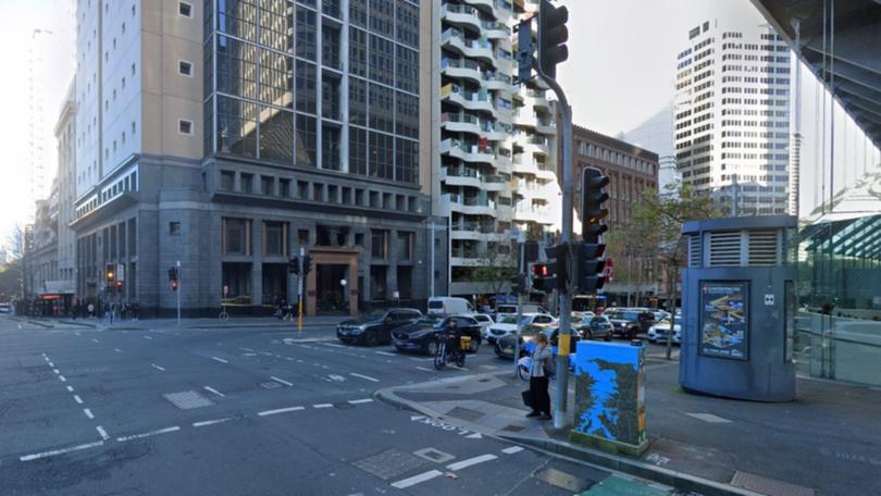 A road has been closed after sinkhole opened in Sydney’s CBD.