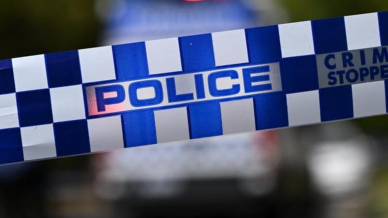 Homicide Squad detectives are investigating after the 20-year-old man was found with a life-threatening stab wound on Little Malop Street about 5.30am.