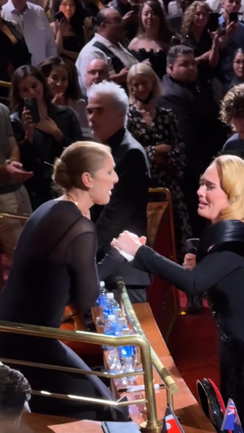 Adele and Celine Dion.