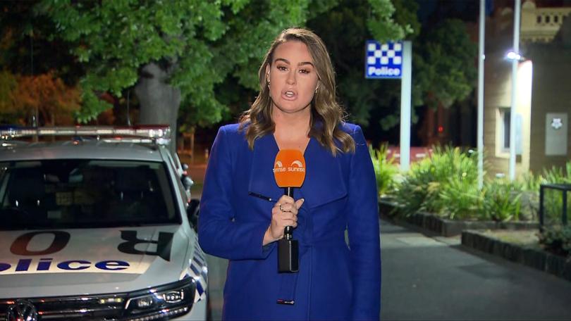 Teegan Dolling appeared on Sunrise on Monday, speaking about the victim of a stabbing attack in Geelong. 