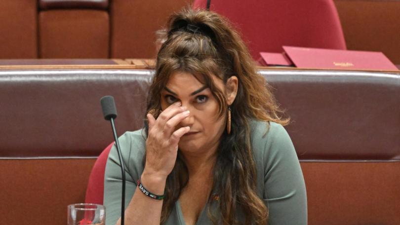 Lidia Thorpe was allegedly assaulted outside the MCG after the AFL's annual Dreamtime clash. (Mick Tsikas/AAP PHOTOS)