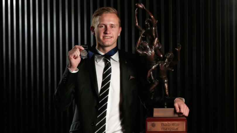 Stephenson won the 2018 AFL Rising Star award. 