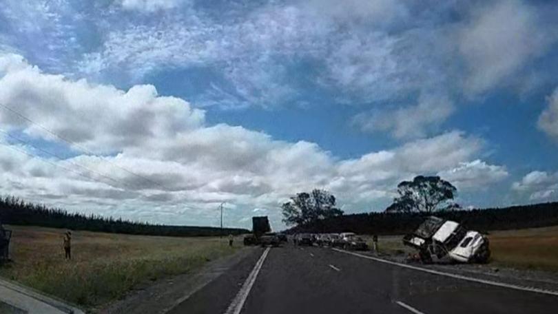 Two children have died following a multi-car crash in South Australia.