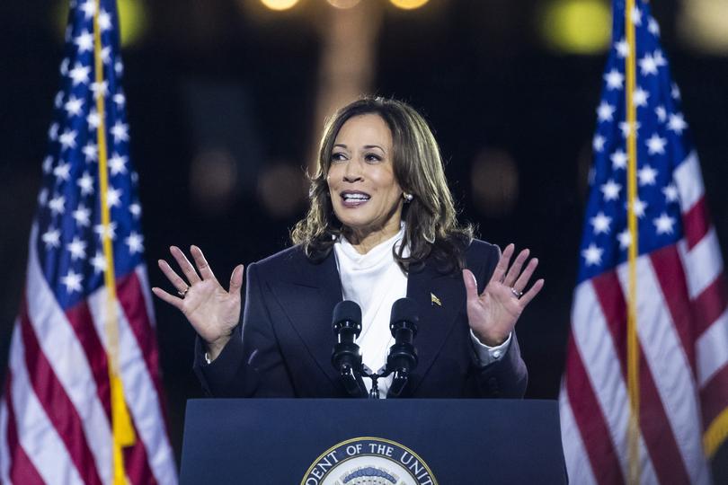 US Vice President and Democratic presidential nominee Kamala Harris.