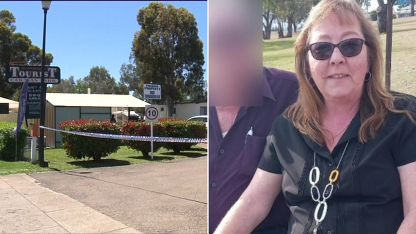  Cheryl Davidson, aged in her 50s, was discovered ‘seriously injured’ in a tent.