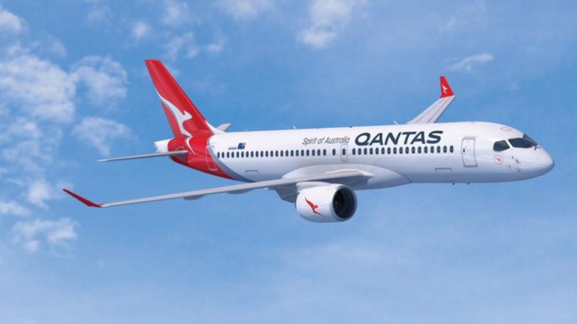 Qantas Airbus A220.