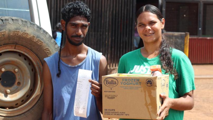 Tiwi Island residents Denis and Rosie pay twice as much for their groceries than most Australians.