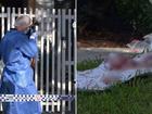 A man has been shot and a woman injured in a Brisbane home invasion.