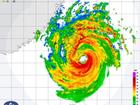 Radar image of Typhoon Kong-rey