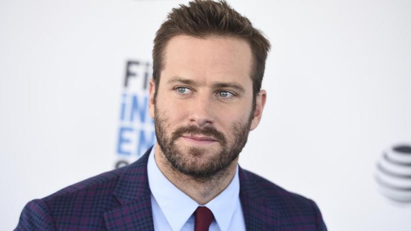 Disgraced actor Armie Hammer denies he's a cannibal because he hasn't eaten human flesh. (AP PHOTO)