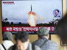 North Korea's ballistic missile test drew swift condemnation from South Korea, Japan and the US. (AP PHOTO)