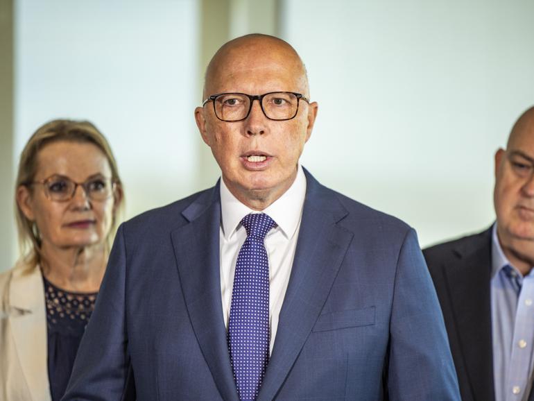 Opposition leader Peter Dutton.